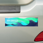 Zee bries bumpersticker (Op auto)