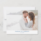 Zee Bright New Jersey Elegant Kaart Bestemming (Achterkant)