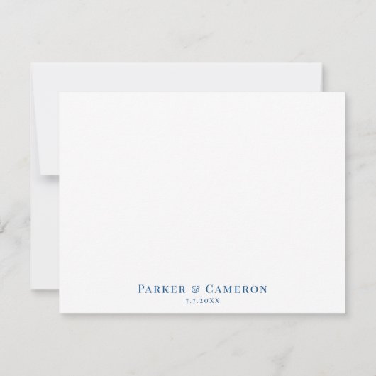 Zee Bright New Jersey Elegant Kaart Bestemming (Achterkant)