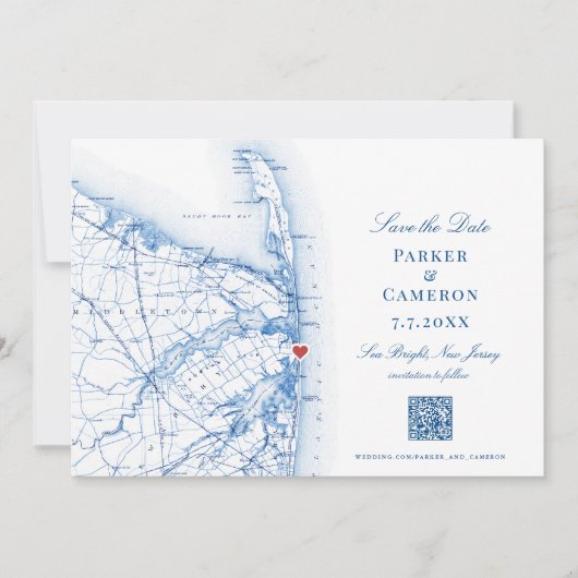 Zee Bright New Jersey Elegant Kaart QR (Voorkant)