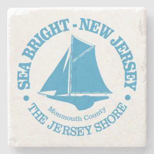 Zee Bright (sloep) Stenen Onderzetter