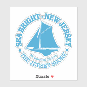 Zee Bright (sloep) Sticker