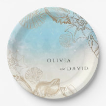 Zee bruiloft zomer blauw oceaan strand bruiloft