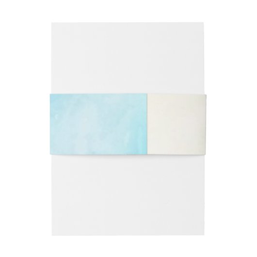 Zee bruiloft zomer blauw oceaan strand bruiloft uitnodigingen wikkel (Achterkant Voorbeeld)