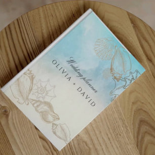 Zee Bruiloft Zomer Ocean Beach Planner Bruiloft Notitieboek