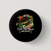 Zee Cabo San Lucas schildpadden Mexicaanse schildp Ronde Button 3,2 Cm (Voorkant)