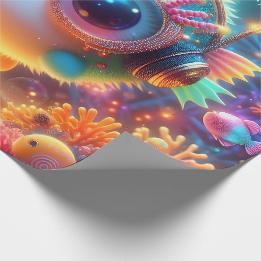 Zee Cadeaupapier (Hoek)