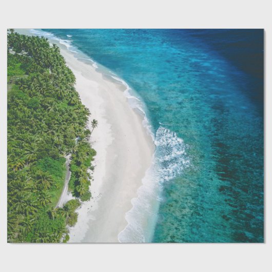 Zee Cadeaupapier (Vlak)