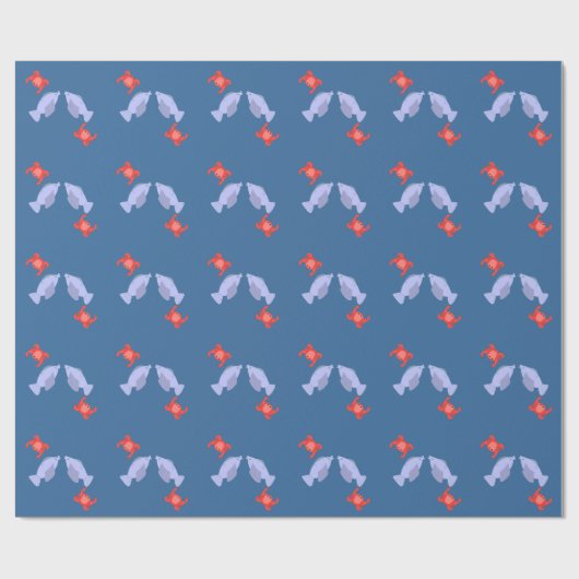 Zee Cadeaupapier (Vlak)