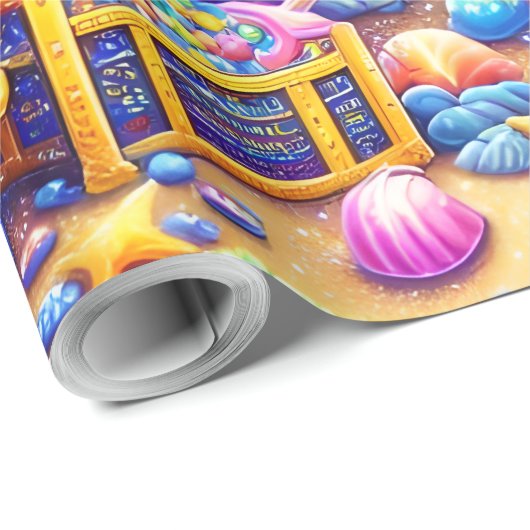 Zee Cadeaupapier (Rol Hoek)