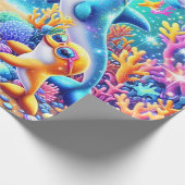 Zee Cadeaupapier (Hoek)