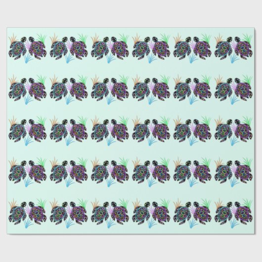 Zee Cadeaupapier (Vlak)