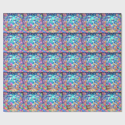 Zee Cadeaupapier (Vlak)