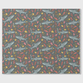 Zee Cadeaupapier (Vlak)