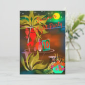 Zee café bar cocktail party night moo kaart (Staand voorkant)