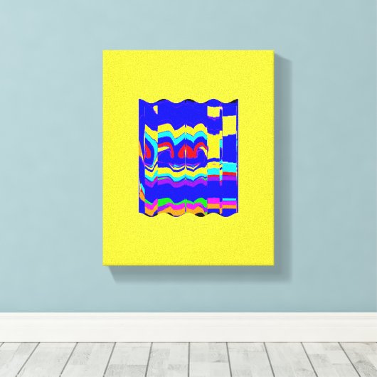 Zee Canvas Afdruk (Insitu (Houten vloer))