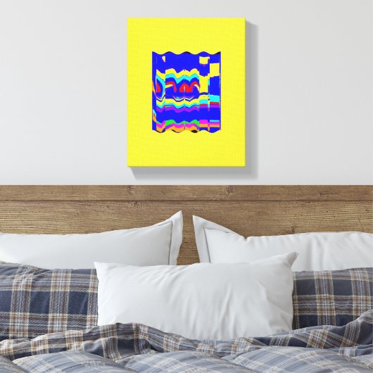 Zee Canvas Afdruk (Insitu (Slaapkamer))