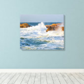 Zee Canvas Afdruk (Insitu (Houten vloer))