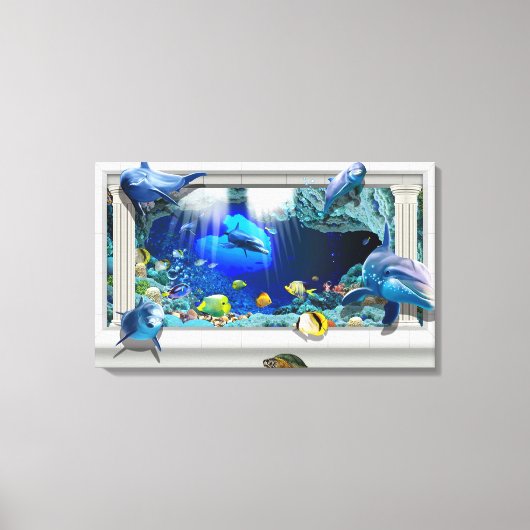 Zee Canvas Afdruk (Voorkant)