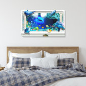 Zee Canvas Afdruk (Insitu (Slaapkamer))