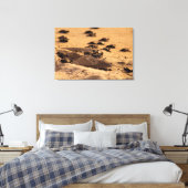 Zee Canvas Afdruk (Insitu (Slaapkamer))