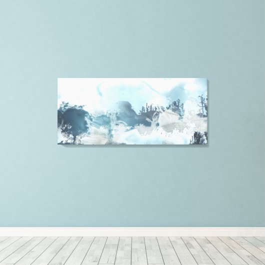 Zee Canvas Afdruk (Insitu (Houten vloer))