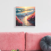 Zee Canvas Afdruk (Insitu (Woonkamer))