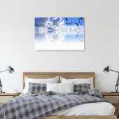 Zee Canvas Afdruk (Insitu (Slaapkamer))