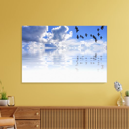 Zee Canvas Afdruk (Insitu (Woonkamer))