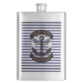 Zee captain sailor gepersonaliseerd flacon (Voorkant)