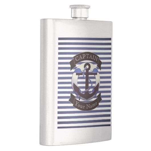 Zee captain sailor gepersonaliseerd flacon (Rechts)