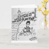 Zee Captain waarschuwt zijn bemanning voor de Land Kaart (Gele Bloem)