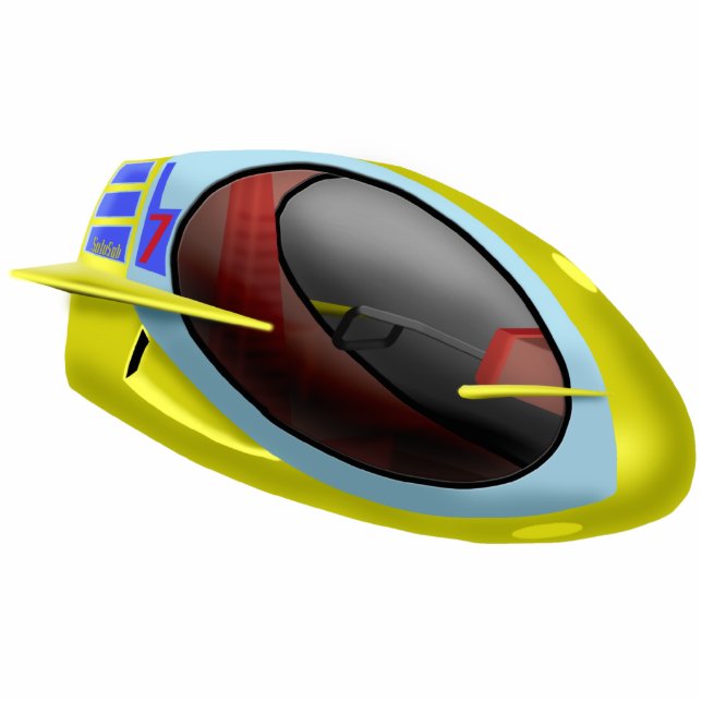 Zee Castle Solosub Staand Fotobeeldje (Voorkant)