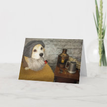 Zee Chanty Corgi verjaardagswenskaart