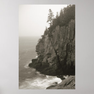 Zee Cliff bij Quoddy Head, Maine Poster