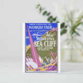 Zee Cliff, Briefkaart New York (Staand voorkant)