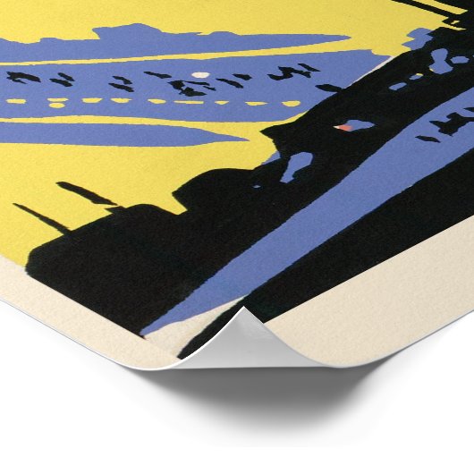 Zee Cliff Long Island No Mosquitos Poster (Hoek)