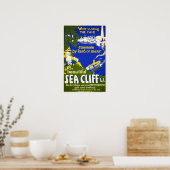 Zee Cliff New York 1939 Reis Poster (Keuken)