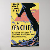 Zee Cliff New York Advertisation Poster (Voorkant)