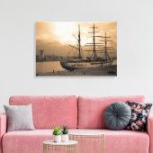 Zee Cloud II Canvas Afdruk (Insitu (Woonkamer))