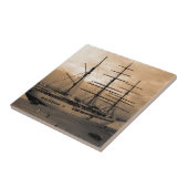 Zee Cloud II Tegeltje (Zijkant)