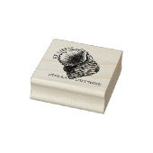  Zee Conch Boek Ex Libris Rubberstempel (Stempel)