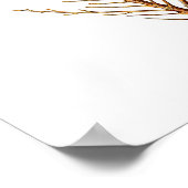 Zee Coral No. 10 stranddecor kunstwerk Poster (Hoek)