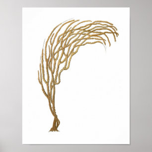 Zee Coral No.3 Antiek Natuurgeschiedenis Afdrukken Poster