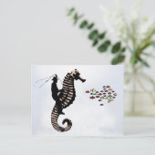 Zee Cowboy Briefkaart (Staand voorkant)