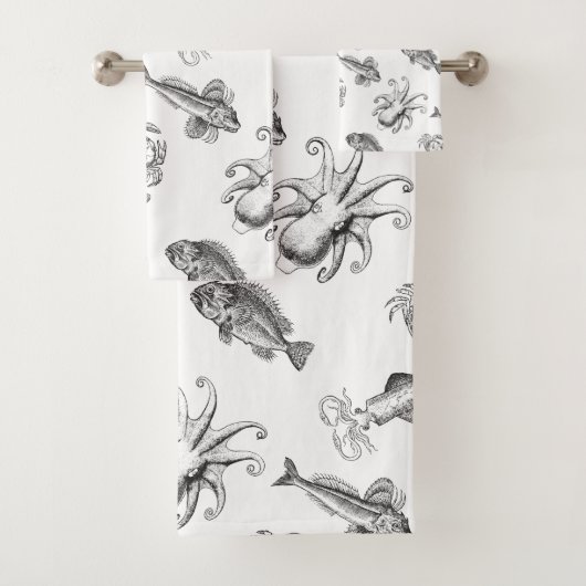  Zee Creaters Ocean Fantasy Bad Handdoek (Insitu)