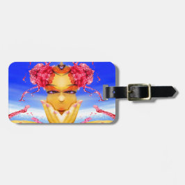 Zee creatie bagagelabel