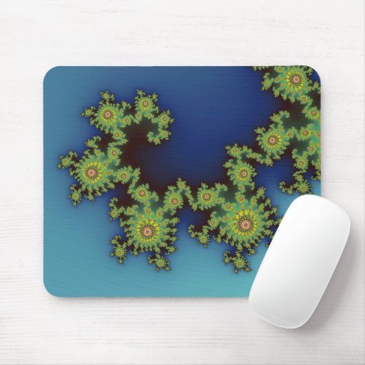 Zee creatie - Fractal Mousepad Muismat (Met muis)