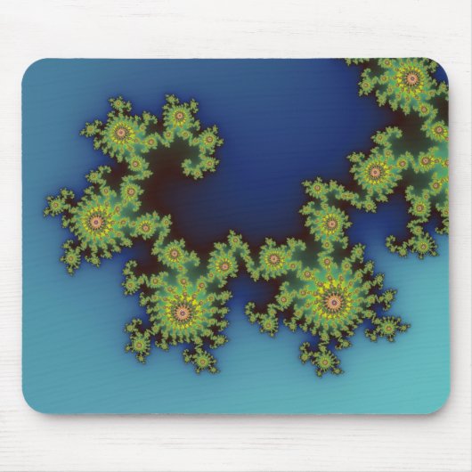 Zee creatie - Fractal Mousepad Muismat (Voorkant)