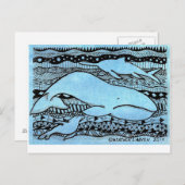 Zee creaties briefkaart (Voorkant / Achterkant)